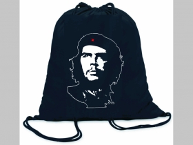 Che Guevara ľahké sťahovacie vrecko ( batôžtek / vak ) s čiernou šnúrkou, 100% bavlna 100 g/m2, rozmery cca. 37 x 41 cm